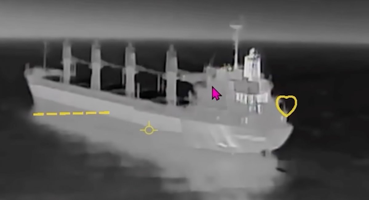 russian vessel / screenshot from video 