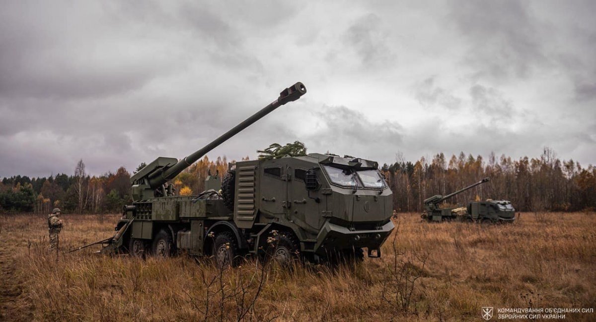 The 2S22 Bohdana self-propelled howitzer on a Tatra T815-7 chassis / Photo credit: Ukrainian Ground Forces Command 