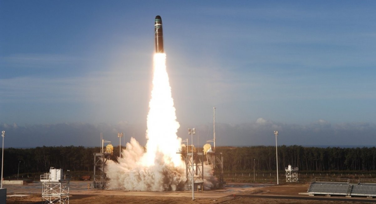 M51 ballistic missile launch / Photo credit: DGA