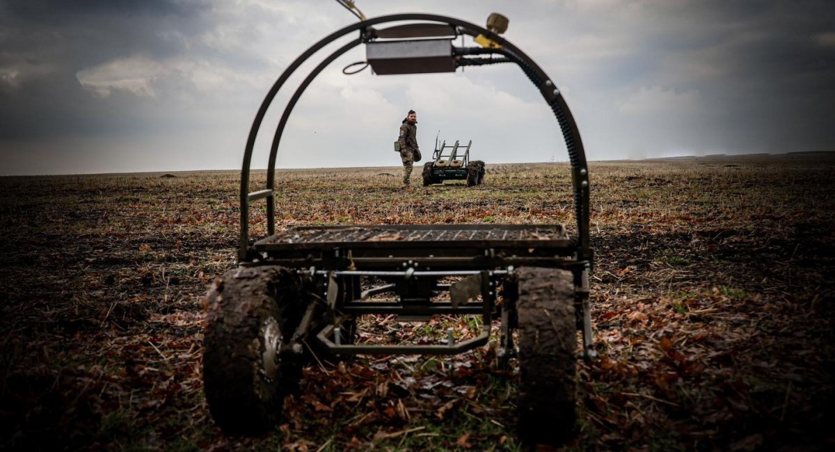 UGV of the 2nd Corps of the Khartia Brigade of the National Guard of Ukraine / All photo credit: the 2nd Corps of the National Guard of Ukraine Khartia