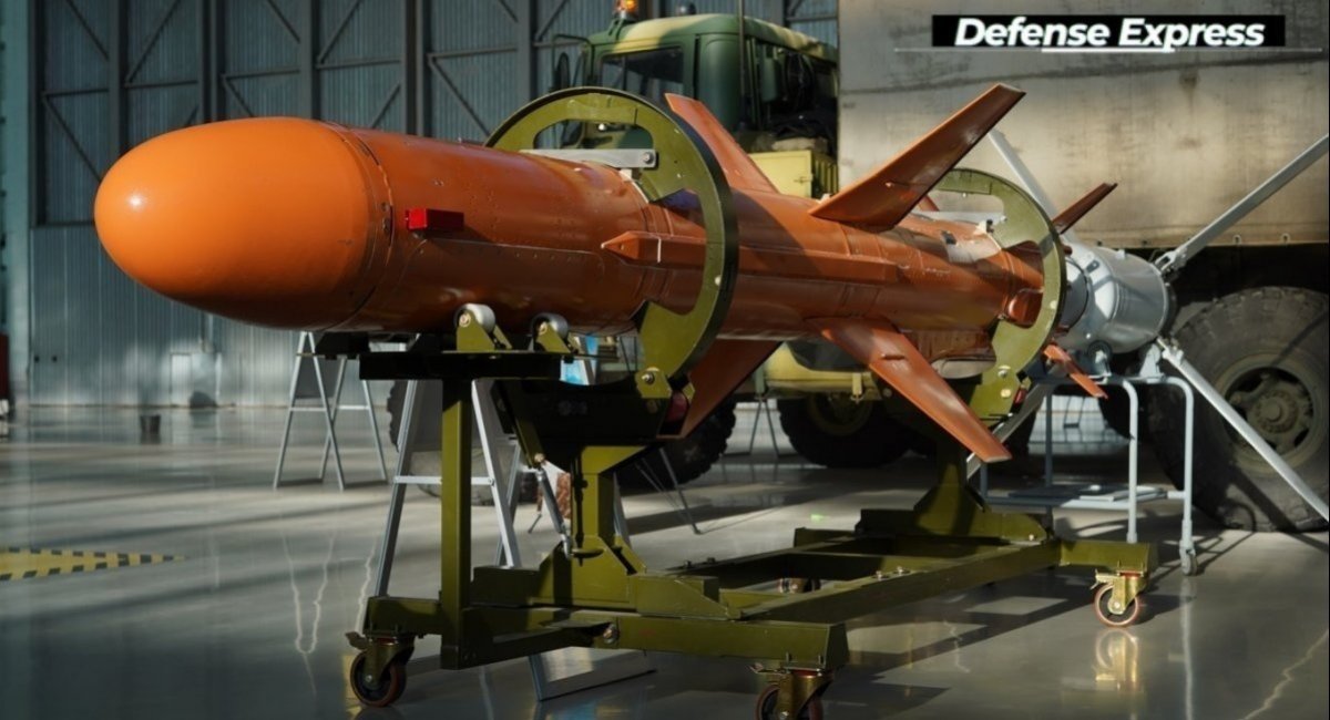 Ukrainian R-360 Neptune missile / Photo credit: Defense Express