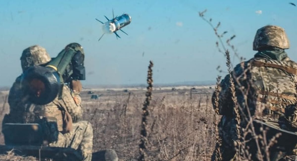 Live firing of FGM-148 Javelin anti-tank missile conducted as part of Ukrainian military drills / Photo credit: MOD of Ukraine