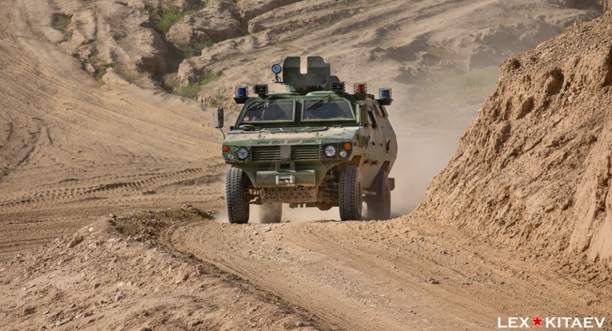 Chinese-made Tiger armored vehicle