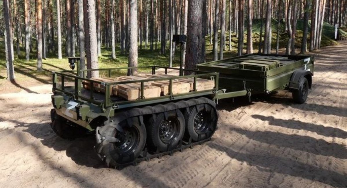 The Volchanin unmanned ground vehicle / Photo source: russian media