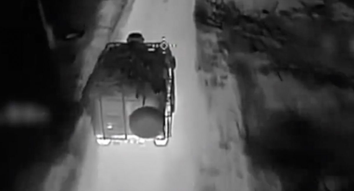 russian Tigr armored vehicle / screenshot from video 