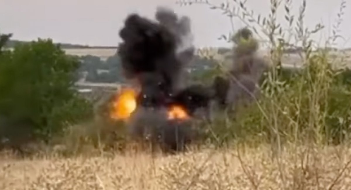Fighters reportedly ambushed the National Guard forces and gathered intelligence during a deep-penetration operation / screenshot from video 
