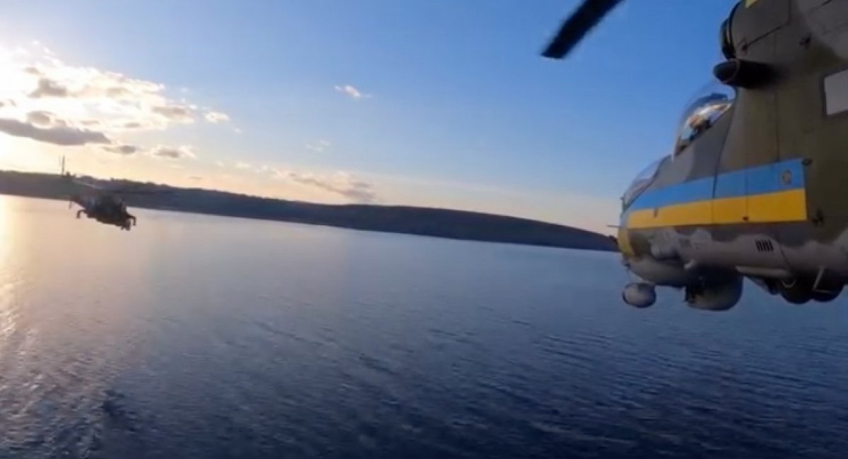 The Kherson 11th Separate Army Aviation Brigade / screenshot from video 