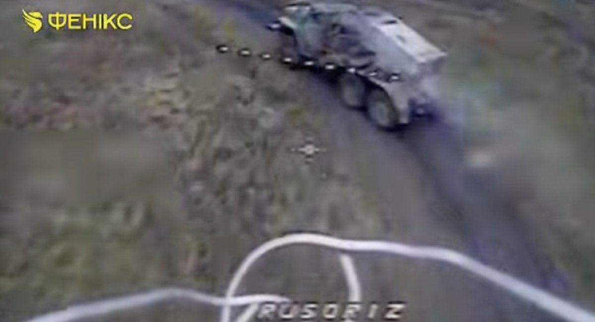 russian BM-21 Grad multiple launch rocket system / screenshot from video 