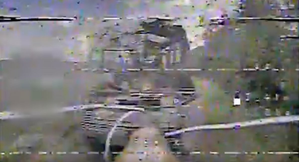 russian armored vehicle / screenshot from video 