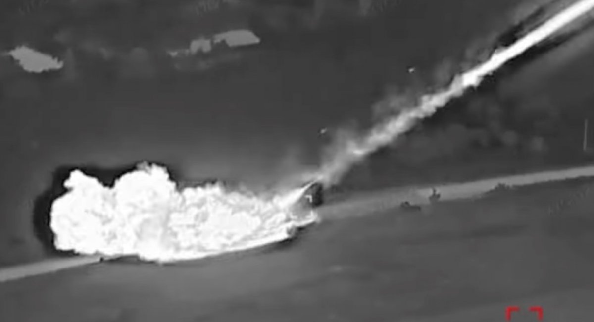 russian TOS‑1A thermobaric system / screenshot from video 