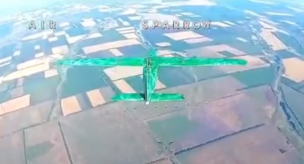 russian Orlan-30 reconnaissance UAV / screenshot from video 