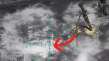 ​Ukrainian Drones Take Out 120-mm Mortar and Supply Depot Near Border (Video)