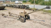 ​russians Mount 2A42 Autocannon From BMP-2 on D-44 Anti-Tank Gun Carriage Without Sight