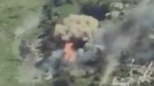 Ukrainian Artillery Destroys russian MLRS, Gun, Communications Antenna, and Shelter Near Pokrovsk (Video)