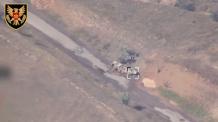 ​Single GMLRS Round from Ukrainian HIMARS Launcher, Cued by Drone Intelligence, Destroys Fully Loaded russian BM‑27 Uragan System (Video)