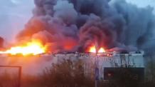 Ukrainian FP-1 Drones Hit Oil Terminals, VKontakte Data Center, Ozon Warehouse Near St. Petersburg (Video)