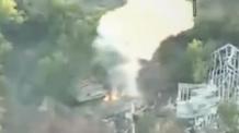 ​russian 2S1 Gvozdika Howitzer Destroyed after Ukrainian Drone Spots Firing Position (Video)