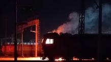 Ukrainian Partisans Report Sabotage of russian Military Locomotive Supplying Sumy Front