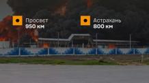 ​Ukraine Confirms Significant Damage to russian Samara Oil Hub and Astrakhan Gas Plant