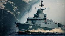 Ukraine's Defense Forces Hit russian Karakurt-Class Missile Ship Carrying Kalibr Missiles