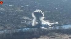 ​Ukrainian Air Force Destroyed russian Positions Using AASM HAMMER Bombs