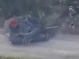 ​Ukrainian Drones Crush russian Tank Assault in Donetsk Region (Video)