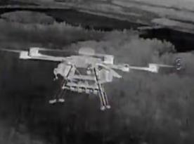 ​Ukrainian Border Guards Down russian Vampire-Like Hexacopter on Front Line (Video)