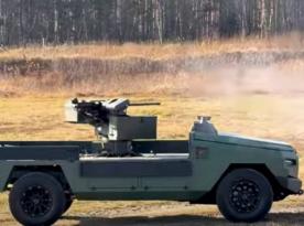 Ukrainian Protector Combat Robot Ready For Front With 50 Units Monthly Production Rate