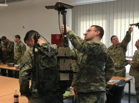 Ukrainian Troops Training to Use American EW Systems 