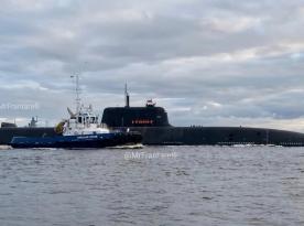 ​russia's Khabarovsk, Second Submarine Carrier for Poseidon Nuclear Torpedoes, Begins Sea Trials