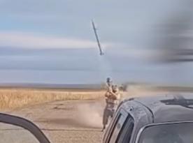 ​Ukrainian Soldier Shoots Down russian Jet-Powered Drone with First-Ever Combat MANPADS Launch (Video)