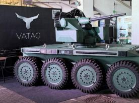 ​VATAG AI-Controlled Multifunctional Heavy Ground Robotic Platform Introduced in Ukraine