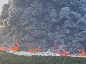 Wildberries Hubs, Domodedovo Logistics Facility Catch Fire After Ukrainian Drone Strikes