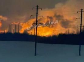 ​Ukraine's Powerful Strike Leaves russian Dorogobuzh Chemical Plant Producing Explosives Heavily Damaged