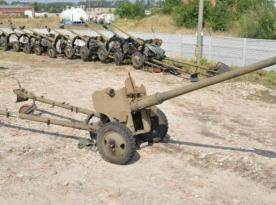 ​russians Mount 2A42 Autocannon From BMP-2 on D-44 Anti-Tank Gun Carriage Without Sight