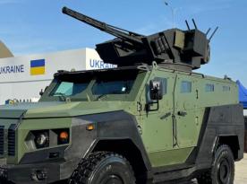 ​First Live Fire Footage of Ukraine's Varta 2 Vehicle With the Sich 30mm Weapon System