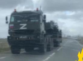 ​russian Occupiers Move Military Equipment From Crimea to Zaporizhzhia Region