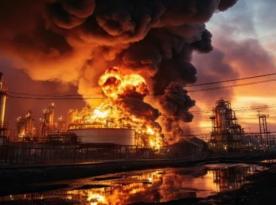 ​Long-range Drones of Ukraine’s Defense Intelligence Attacked russia’s Oil Refinery in Krasnodar Krai