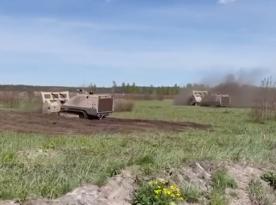 Remote-Controlled GCS-200 Robots Accelerate Mine Clearance in the East of Ukraine (Video)