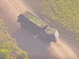 Ukrainian Reconnaissance Drone Detects russian Irbis Counter-Battery Radar (Video)