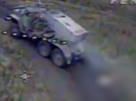 ​Ukrainian Border Guards' Phoenix Unit Wipes Out Multiple russian Grad System, Tank, and Enemy Positions (Video)