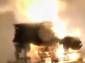 Ukrainian Forces Hit russian Radar and Positions on the Sivash Platform in the Black Sea (Video)