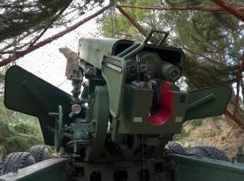 ​Ukrainian Bohdana-B Towed Howitzer Receives Extra Drone Protection to Cover Vulnerable Section