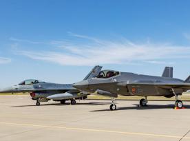 Additional F-16s for Ukraine Move Closer as Belgium Receives Its First F-35s After Seven Years of Waiting