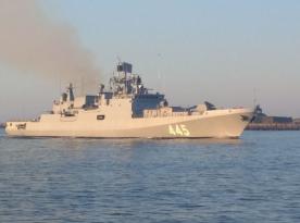 russia Tests Project 11356 Frigate for India, Same Type Fires Kalibr Missiles at Ukraine