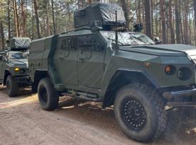 Ukrainian Novator Vehicle of Liut Brigade Survives russian Anti-Tank Mine Blast Near Toretsk