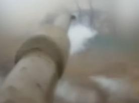 Ukrainian Leopard 2 Crew Clears Hryshyne's Eastern Outskirts of russian Infantry (Video)