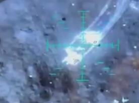 ​Ukrainian Vampire Drone Destroys russian T-72 Tank in Night Strike