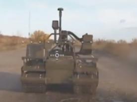 ​Ukrainian Paratroopers Destroy russian Robotic Combat Platform Armed with Grenade Launcher (Video)