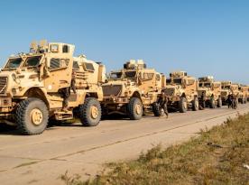The U.S. Gives Ukraine Large Number of M2 Bradley, MRAPs, Other Armored Vehicles in New Military Aid Package